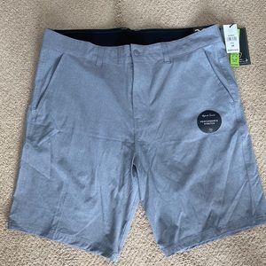 Burnside Mens Shorts Gray - size 38 BNWT